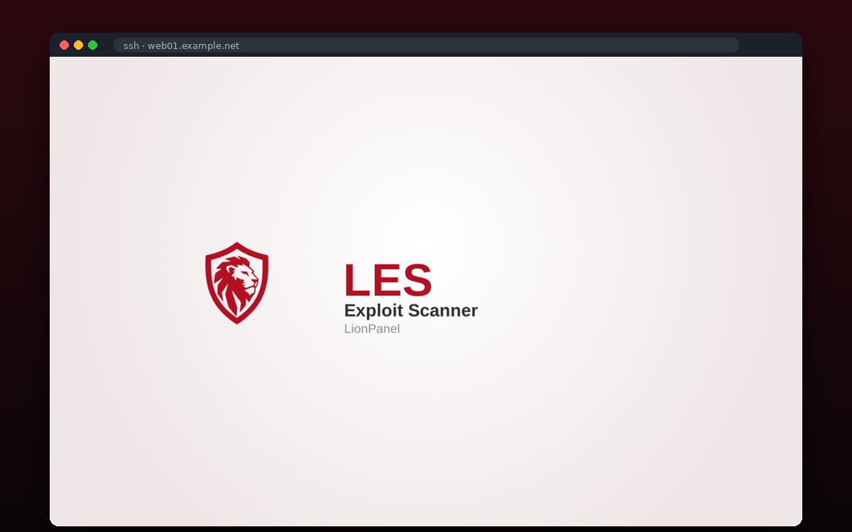Lion Exploit Scanner — Lion Exploit Scanner για LionPanel